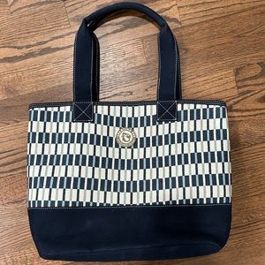 Spartina 449 Blue and White Tote